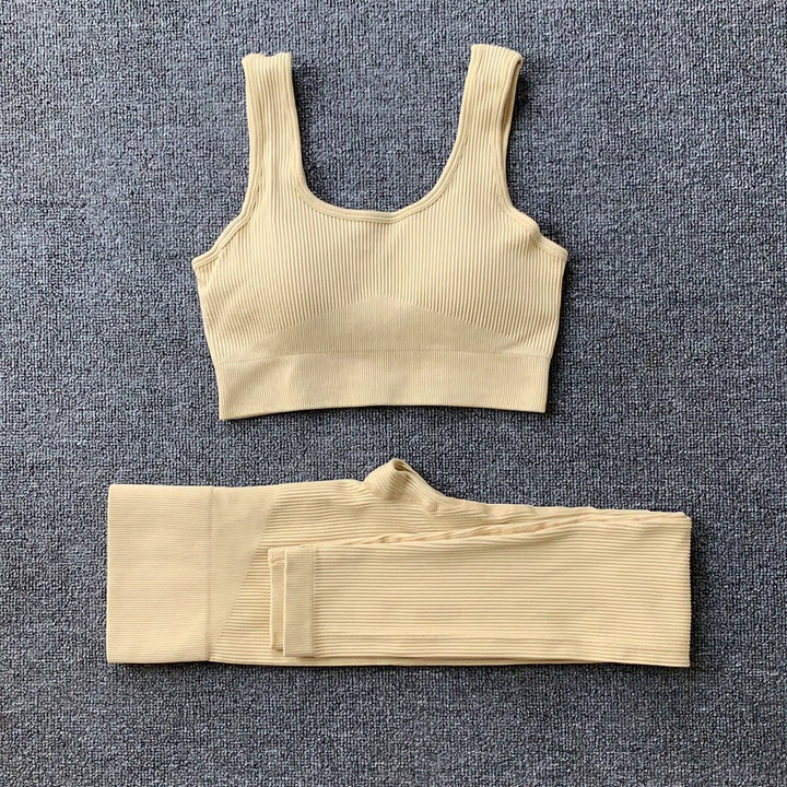 2-Piece Seamless Yoga Set - Shoperky