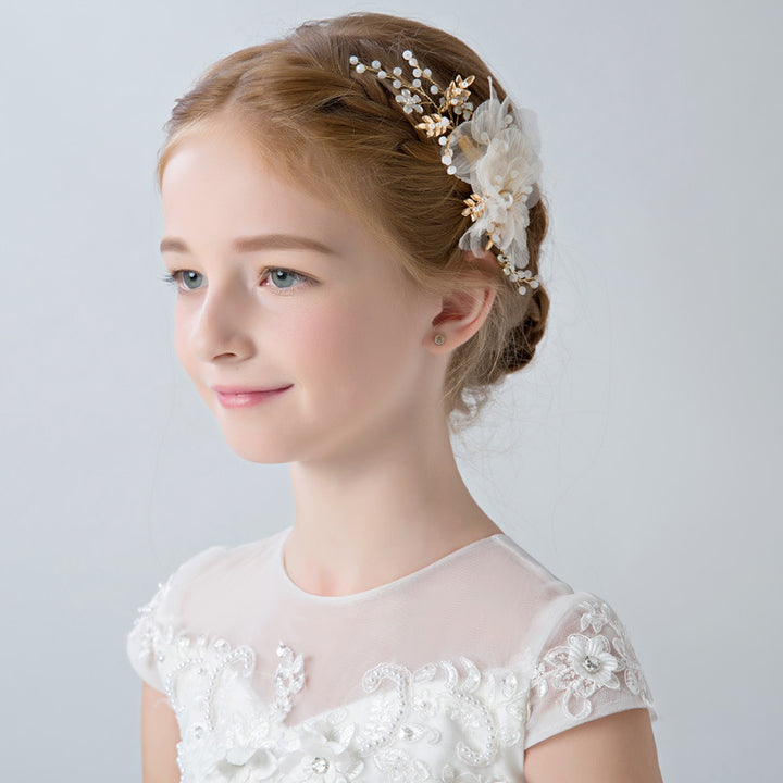 Children's Dress Flower Hair Accessories Headband For Girls - Shoperky