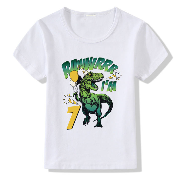 Children’s Birthday T-shirt - Shoperky