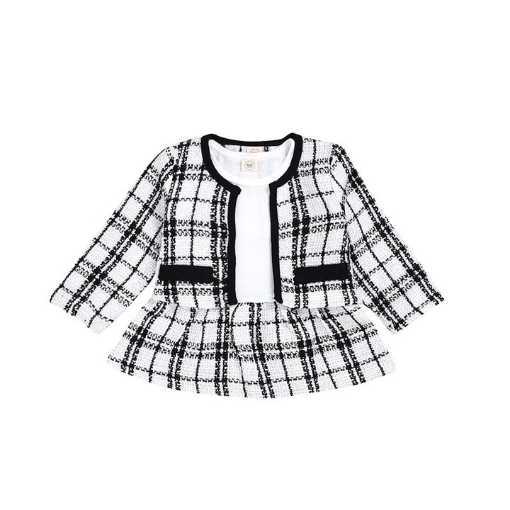 Long-Sleeved Dress Two-Piece Set - Shoperky