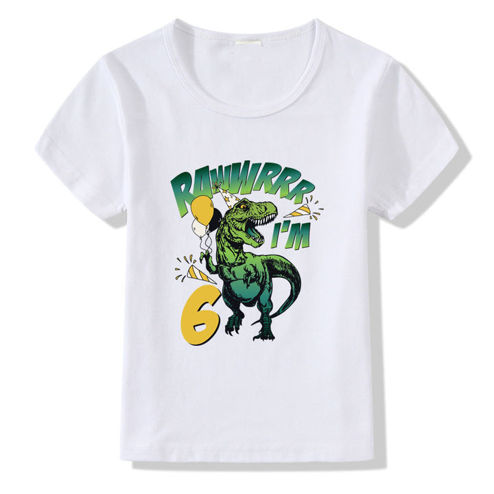 Children’s Birthday T-shirt - Shoperky