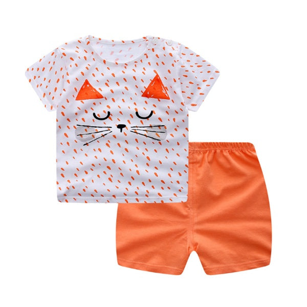 Cartoon Baby Clothing Set - Shoperky