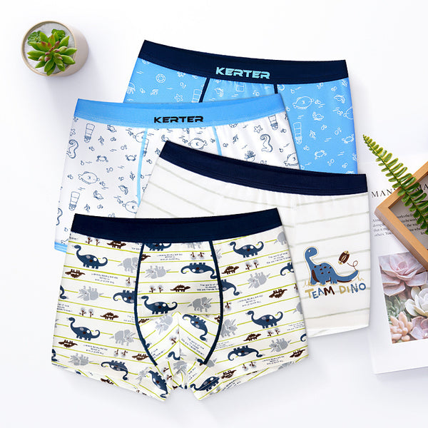 Boy’s Cotton Boxer Underwear - Shoperky