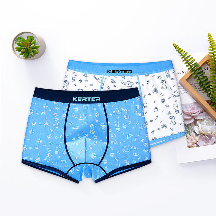 Boy’s Cotton Boxer Underwear - Shoperky