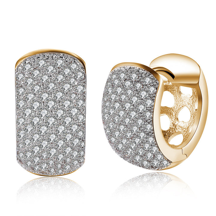 Zirconia Earring Vintage Jewelry - Shoperky