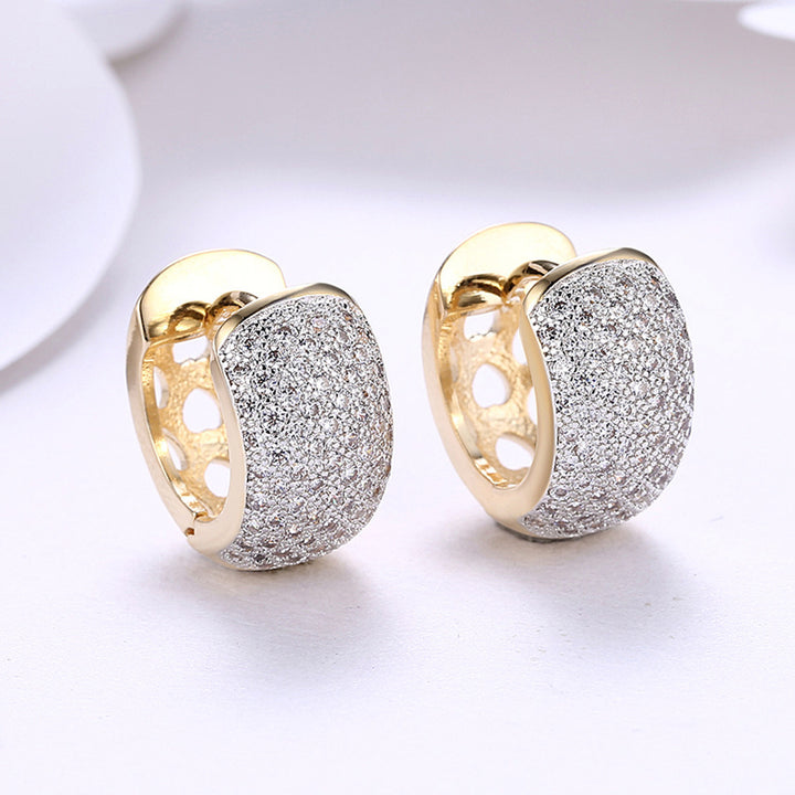 Zirconia Earring Vintage Jewelry - Shoperky