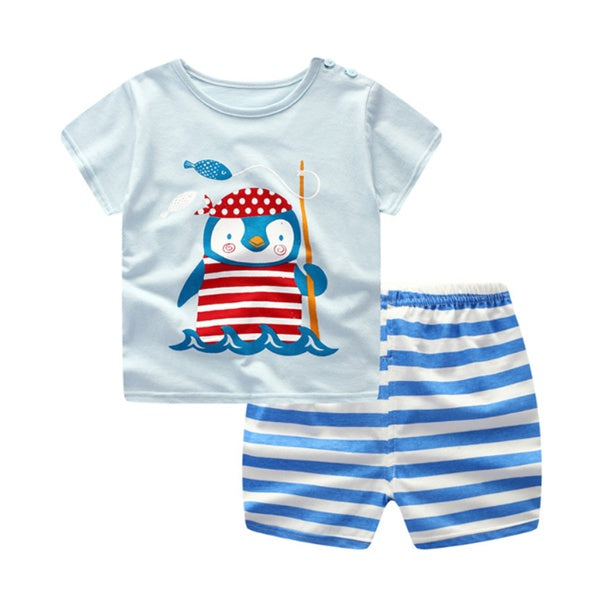 Cartoon Baby Clothing Set - Shoperky