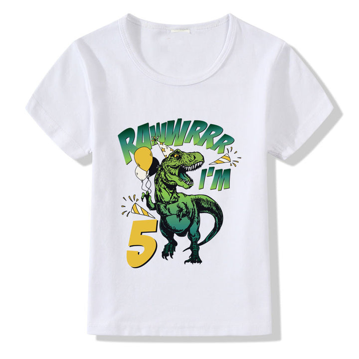 Children’s Birthday T-shirt - Shoperky