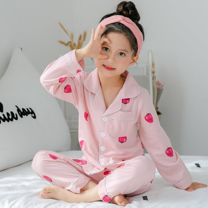 Children's Cotton Pajamas - Shoperky