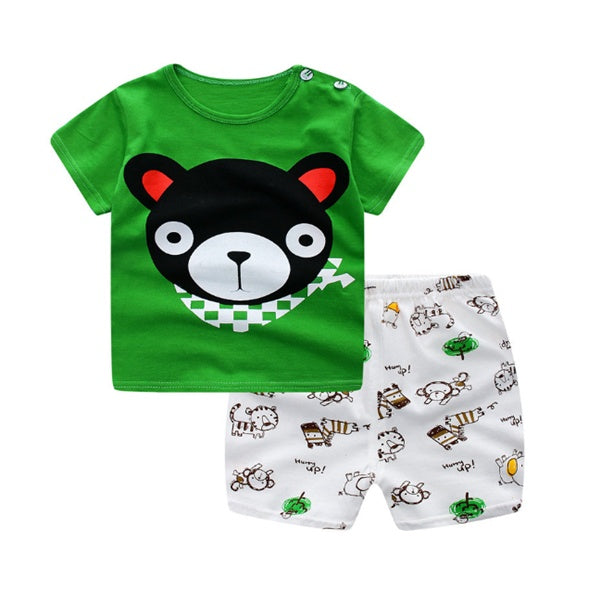Cartoon Baby Clothing Set - Shoperky