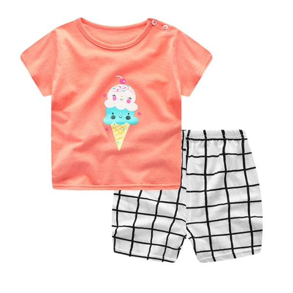 Cartoon Baby Clothing Set - Shoperky
