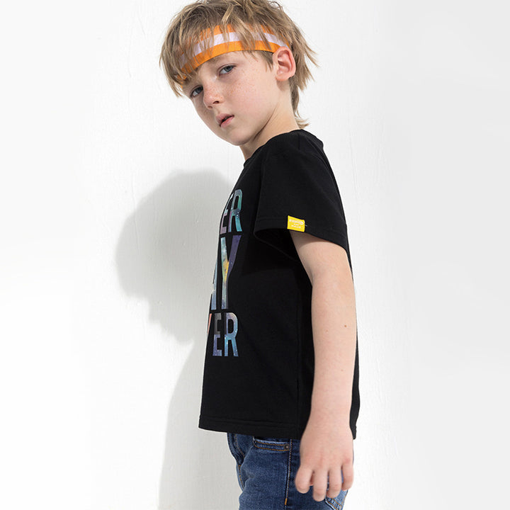 Children's letter print T-shirt - Shoperky