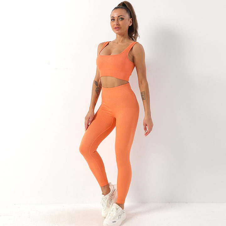 2-Piece Seamless Yoga Set - Shoperky