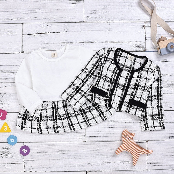 Long-Sleeved Dress Two-Piece Set - Shoperky