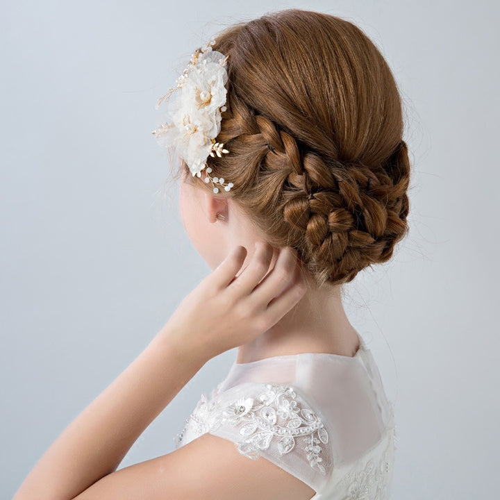 Children's Dress Flower Hair Accessories Headband For Girls - Shoperky