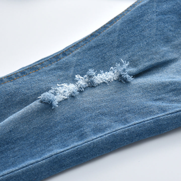Girls Lace & Pearl Jeans Set - Shoperky