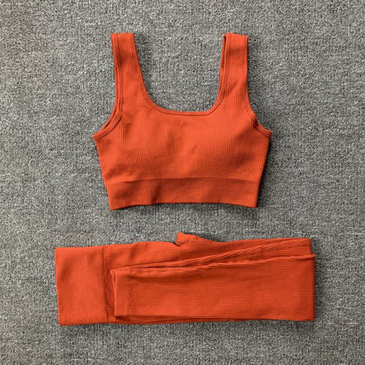 2-Piece Seamless Yoga Set - Shoperky