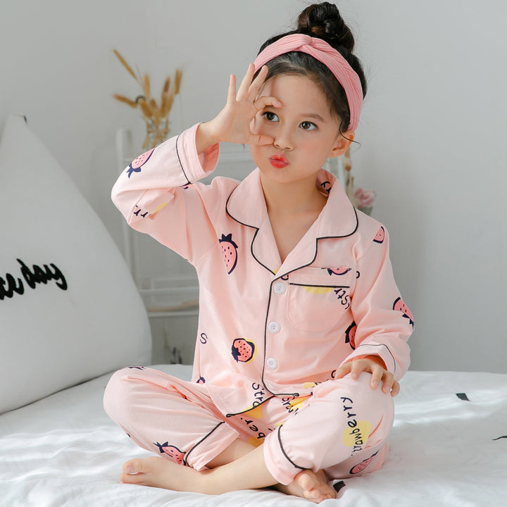 Children's Cotton Pajamas - Shoperky