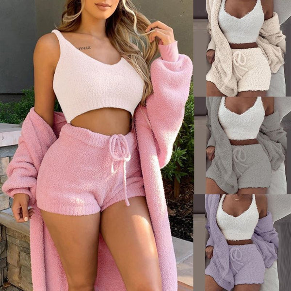 Winter Sexy Women Home Wear Suit - Shoperky